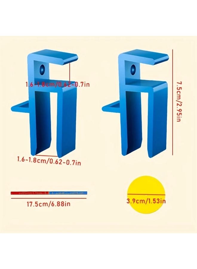 6 Pack Woodworking Scribe Jigs Set For Carpentry Cabinet Furniture Fitting - Image 4