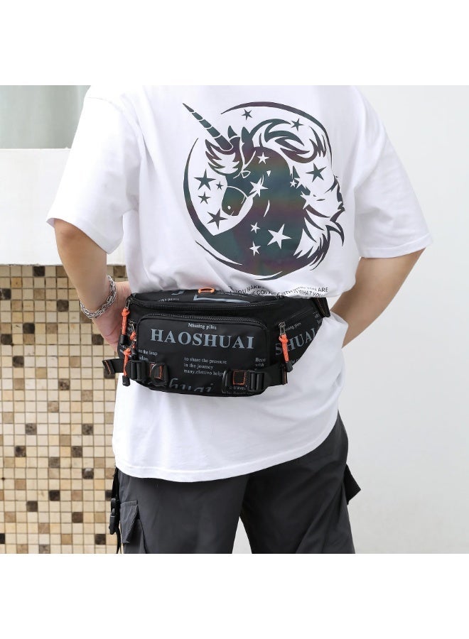 Crossbody Bag,Fanny Pack Belt Waist Bag For Men Women,Unisex Waterproof Pack With Adjustable Strap,Running Pack,Travel Bag,Chest Sling Shoulder Bag For Hiking Cycling Running Outdoor - Image 3