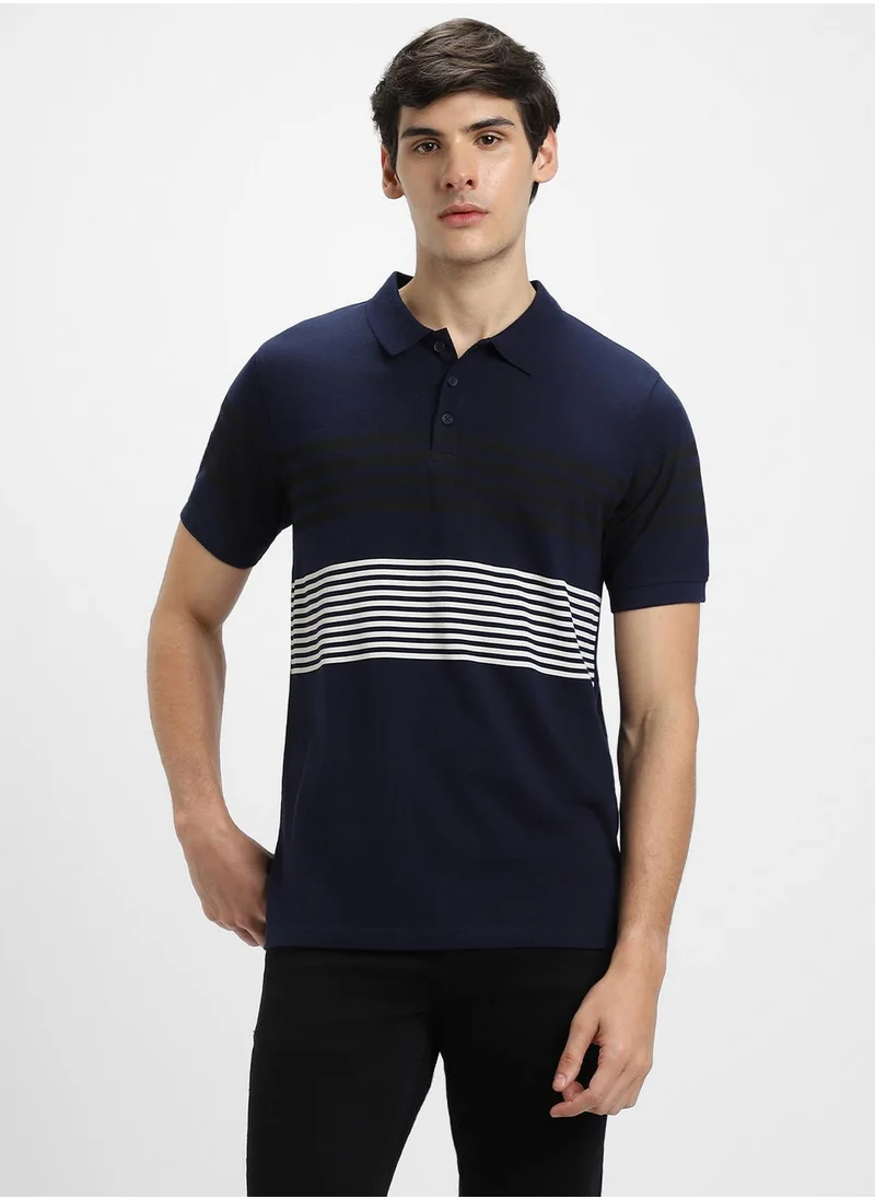 Dennis Lingo Navy Polo T-Shirt For Men For Men For Men
