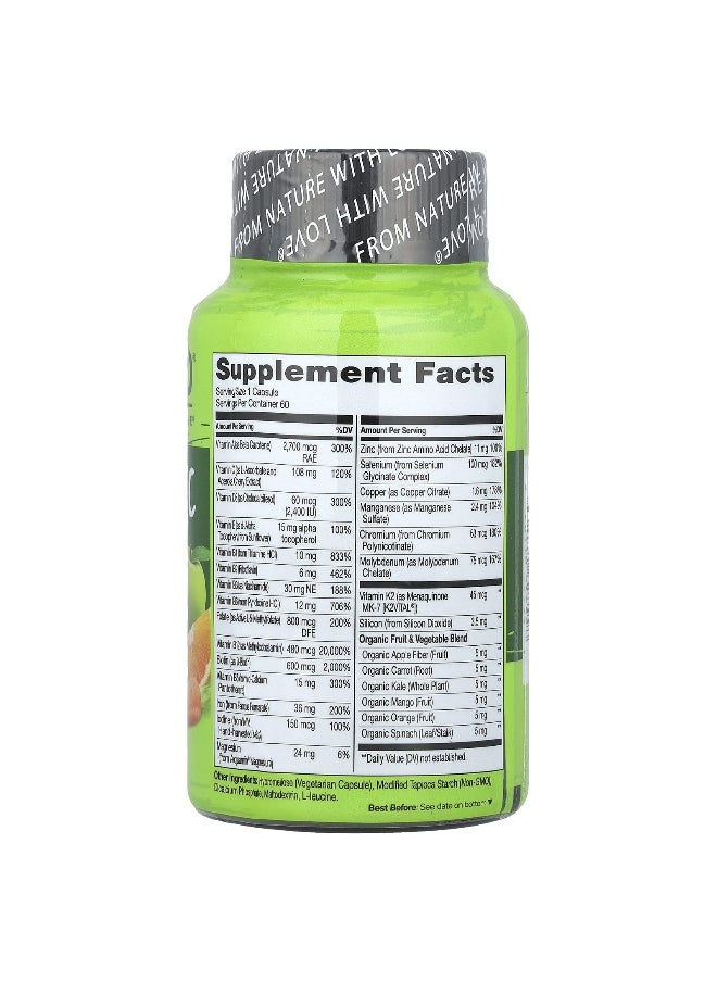 NATURELO NATURELO, Bariatric Multivitamin with Iron, 60 Vegetarian Capsules  - Image 2