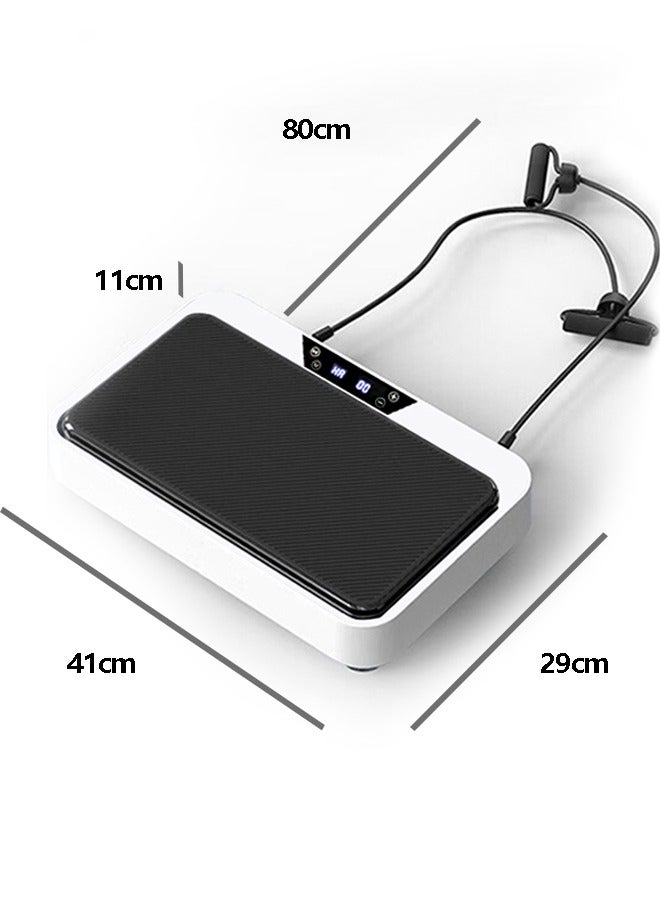 ميراتش Vibration Plate Fitness Platform Exercise Machine Vibrating Shaking Full Body Shaker Workout Vibrate Stand Board Sport Gym Weight Loss Fat Burner - Image 4