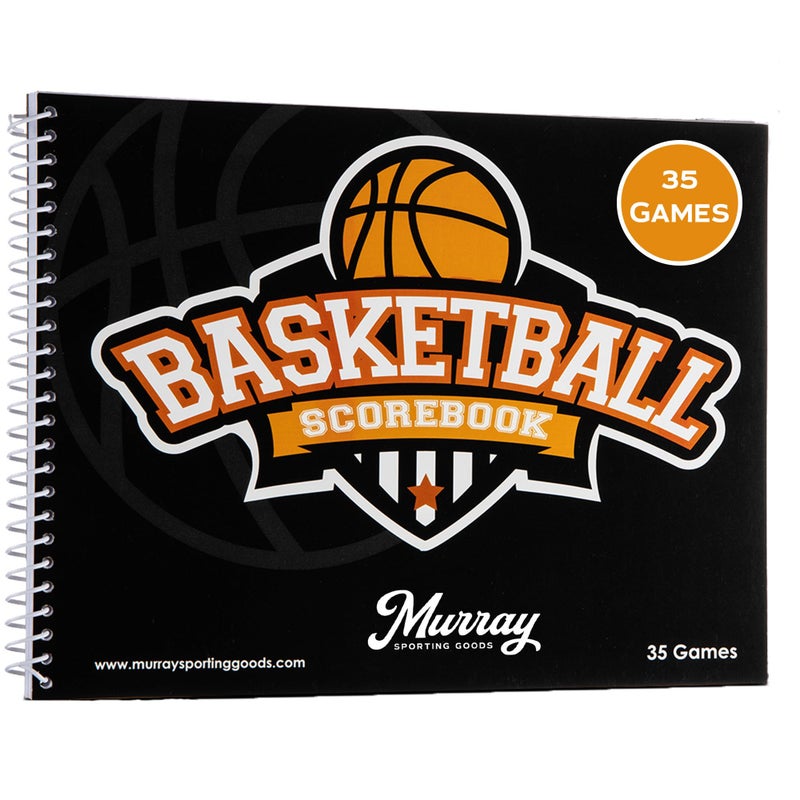 Murray Sporting Goods Basketball Scorebook - 35 Games Score Book Side by Side Score Keeping Book for Stats | Basketball Stat Tracking Book (1) - Image 5