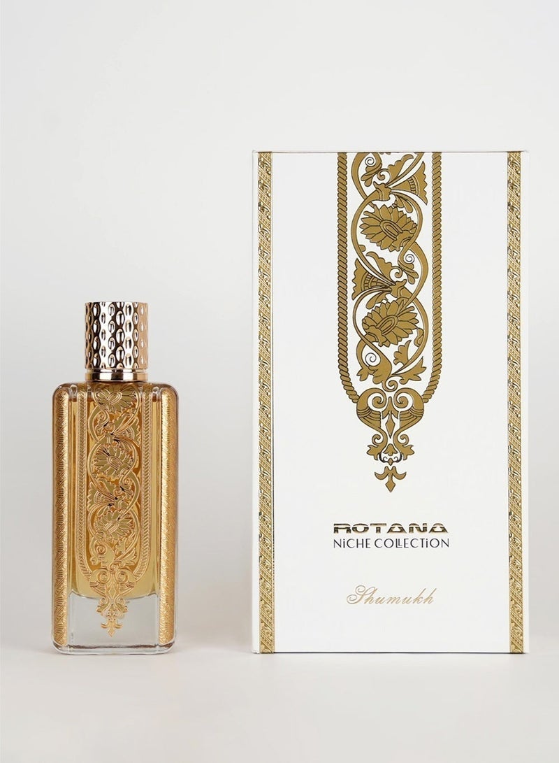 Rotana Perfumes Shumukh Niche Collection Eau De Parfum 70ml – Long-Lasting Arabic Perfume with Bergamot, Lavender, Leather & Patchouli - Image 4