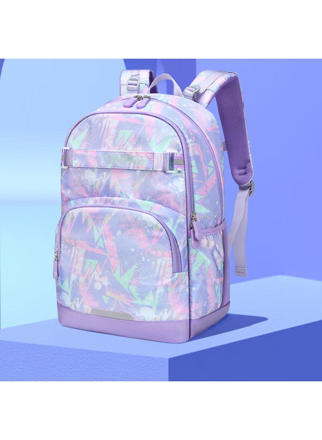 Ninth Castle The Ninth Castle Lightweight Backpack For Middle School Students Grades 5-9, Large Capacity Backpack For Boys And Girls, Lightweight High School Student Backpack, Double Shoulder Bag - Image 1