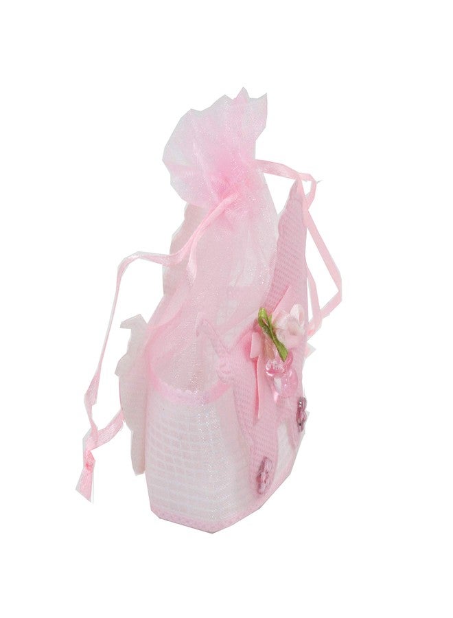 Jades : Baby Themed Favor Treat Bag- Baby Themed Party Candy Pouch-Baby Shower Treat Pouch-Baby Themed 1st Birthday Favor-Baby Themed Return Gift (Pink Set of 6 - A) - Image 5
