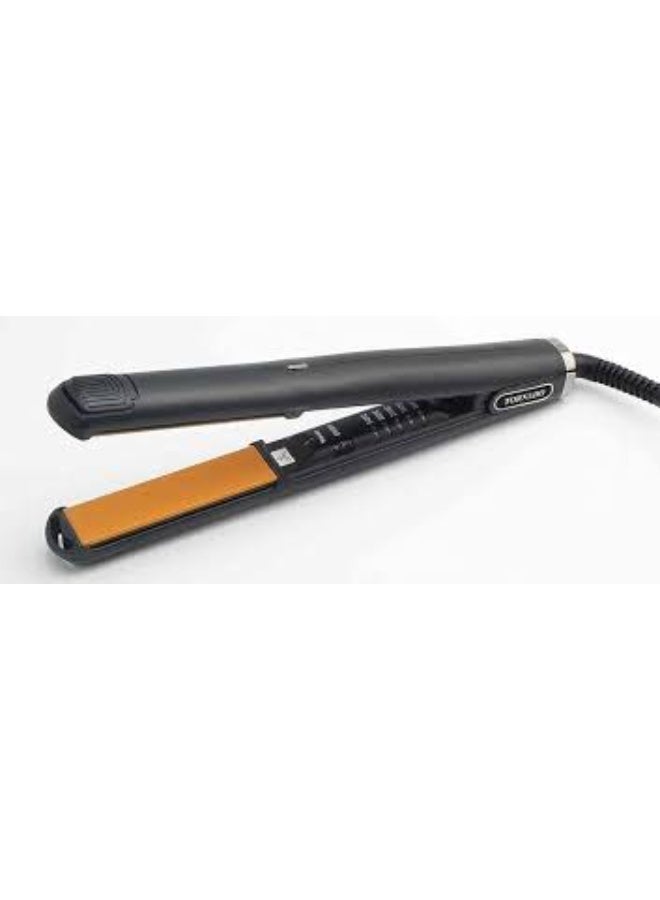 Gold Hair Straightener with Digital Display (047-2) – Fast Heating – Professional Styling & Smooth Finish - Image 4