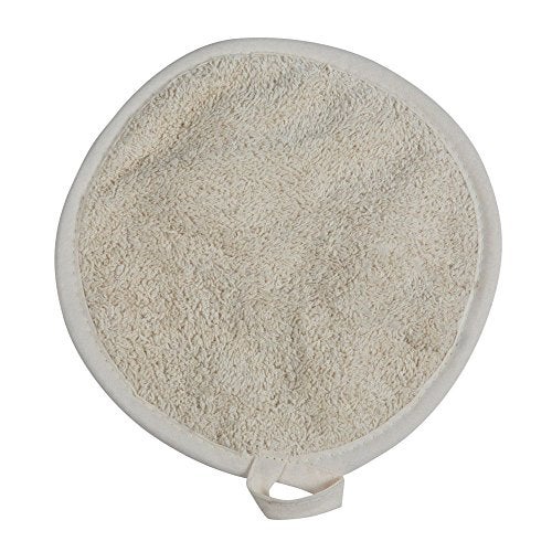 San Jamar 813RPH Terry Cloth Pot Holder - 8" Round - Image 1