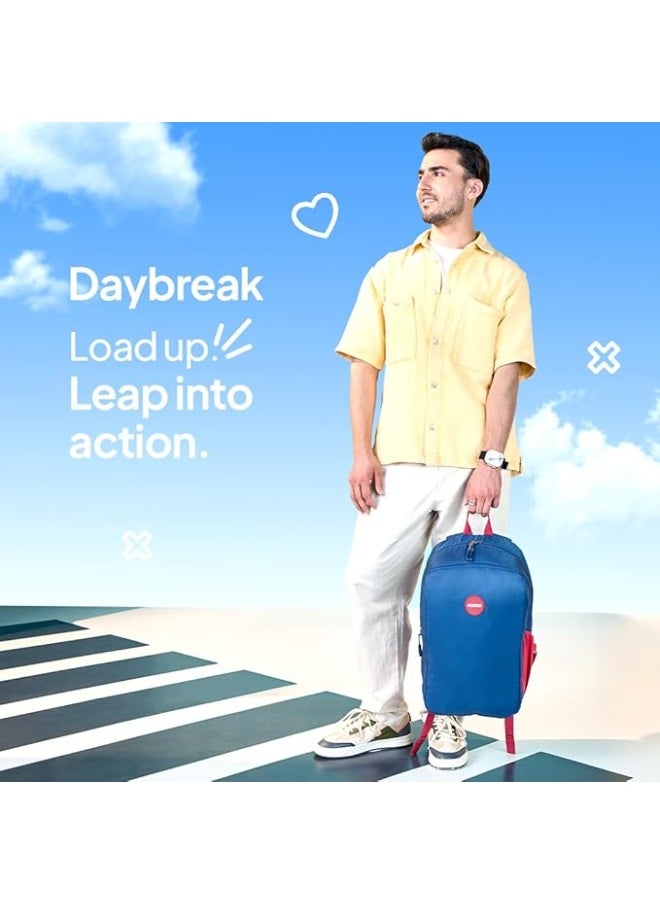 AMERICAN TOURISTER American Tourister Daybreak Backpack - Blue - 1 Year Global Warranty  - Image 4
