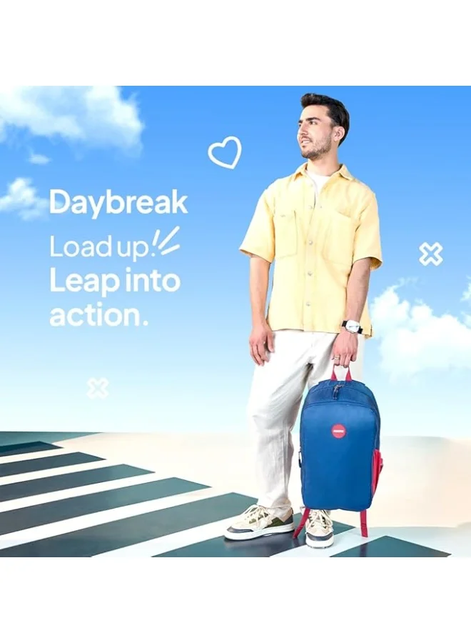 AMERICAN TOURISTER American Tourister Daybreak Backpack - Blue - 1 Year Global Warranty