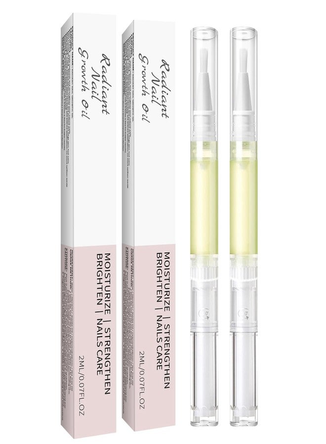 Tpyag Nail Growth Pen,Radiant Nail Growth & Strengthening Oil Pen with Cuticle Care and Manicure Nourishment for Moisturizing Nail Care,2Pcs - Image 1