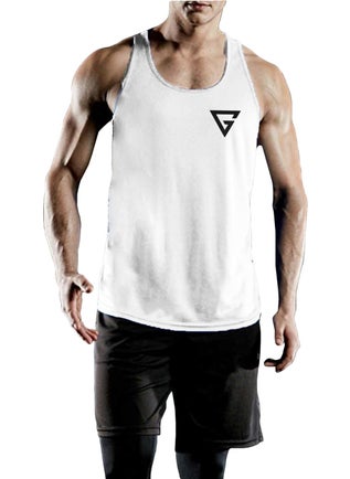 Ghassy Co. قميص رياضي مضاد للرطوبة للرجال Y-Back للياقة البدنية GYM-101  - Image 4