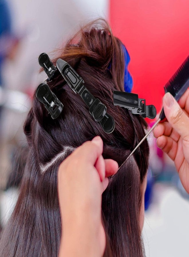 VEDETIC 6 Pcs Alligator Hair Clips Set for Styling Sectioning, Alligator Clips for Hair with Wide Teeth & Double-Hinged Design Professional Salon Crocodile Clips - Image 4