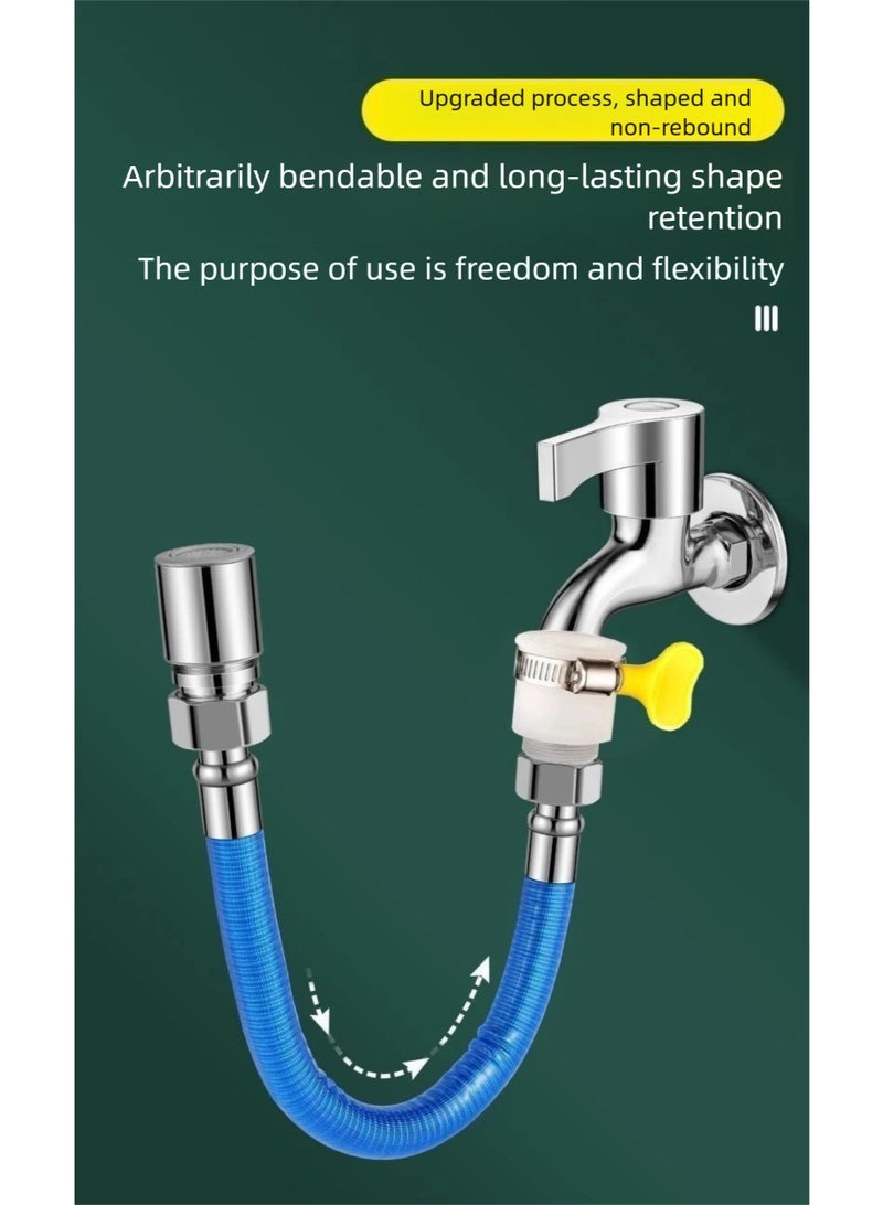 Facet extension tube,bathromm and kitchen sink faucet expander,360° Rotating Faucet Extension, Universal Adapter, Flexible Hose Extension - Image 4