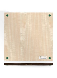 A&A 18.875" Professional Wooden Tournament Chess Board/African Palisander & Maple Inlaid /2.0" Squares W/Notation  - Image 3