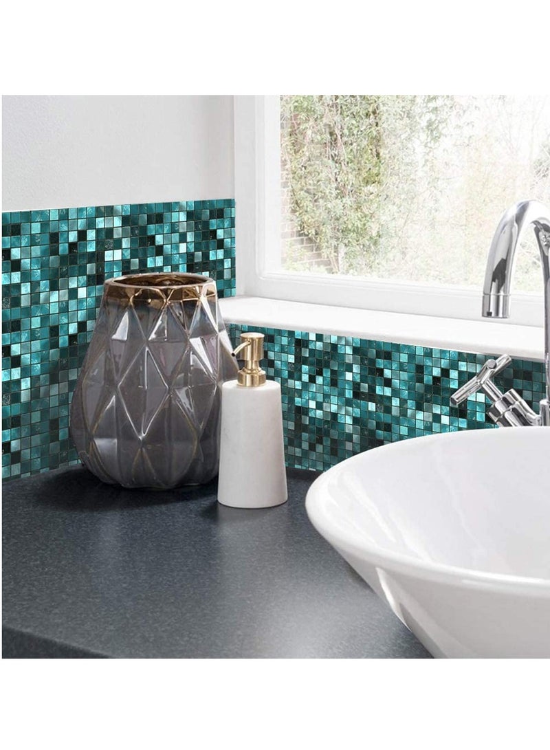 SOLARAE 25 Pcs Self-Adhesive Tile Transfer For Home Decor Peel And Stick Decal, Water-Proof Backsplash Wall Sticker Kitchen Bathroom, 4X4Inch - Image 3