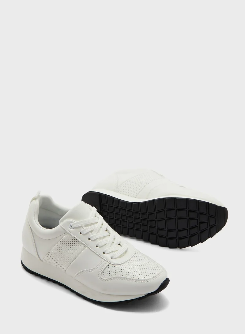 Ginger Dot Detail Tennis Sneaker
