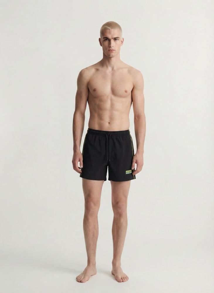 JACK & JONES Logo Drawstring Swim Shorts - Image 4