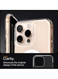 Spigen Spigen Cover for iPhone 16 Pro Max Ultra Hybrid MagFit Compatible with MagSafe - Frost Clear  - Image 4