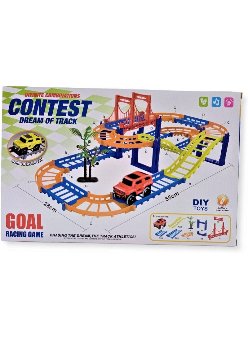 لعبة مسار سيارات كونتيست دريم اوف تراك مسابقة لانهائية من ليهاو - Image 3