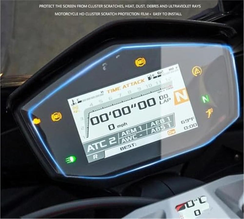 Wivplex Motorcycle Screen Protector for Aprilia RS660 - Image 5