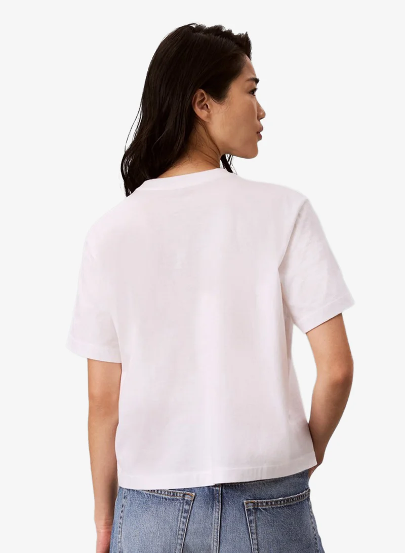 Calvin Klein Jeans Boxy Script Logo T-shirt