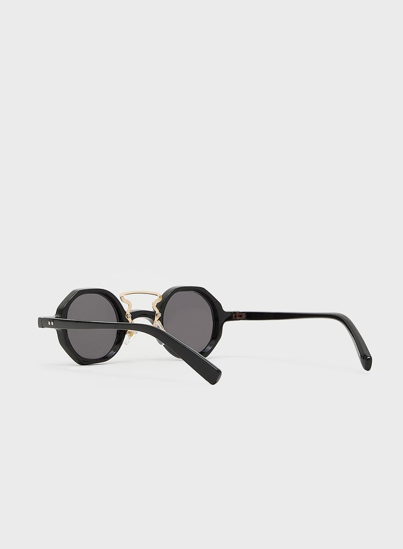 Seventy Five Casual Round Sunglasses - Image 2