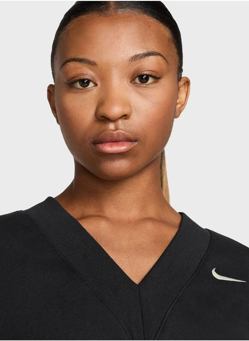 Nike Nsw Phoenix Fleece Cropped Tank