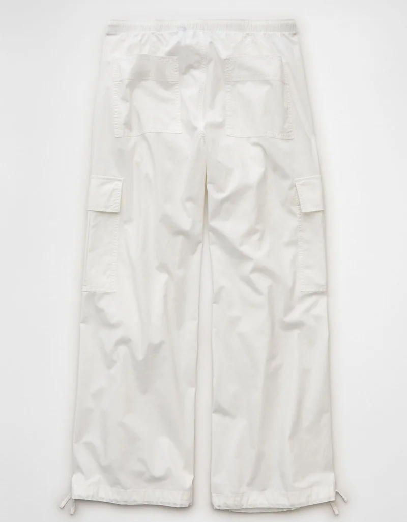 American Eagle  AE Low-Rise Cargo Parachute Pant for Women | Best Price UAE