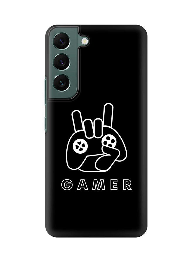 Stylizedd Case for Samsung Galaxy S22 5G Slim Snap Classic Series Shield Matte Finish Print - Gamer - Image 1