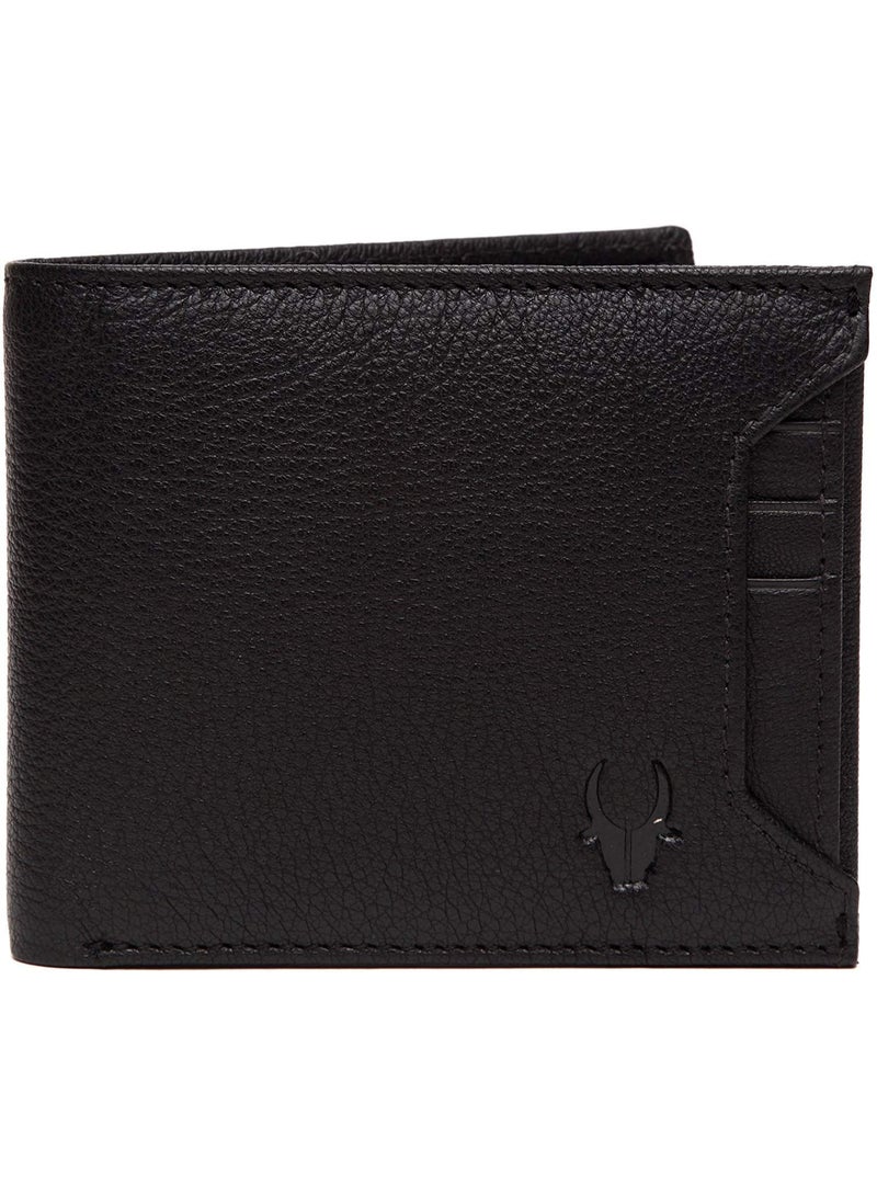 WildHorn Rfid Protected Leather Wallet For Men, Black - Image 2