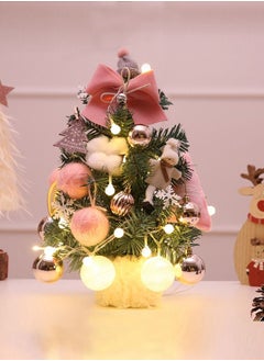 NIBEMINENT Mini Christmas Tree Glowing Decoration DIY 30cm 