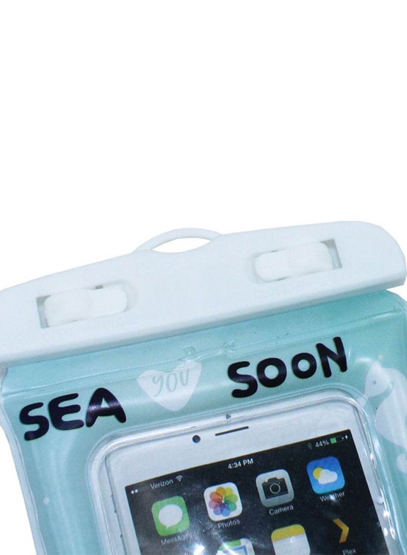 QUTOOB Summer Fashion Mobile Bag with Lanyard for Swimming, Underwater Enjoyment, Beach Fun, Pools Relaxation, Keeps Your Mobile Safe and Floating, For Iphones, Samsung and Other Mobiles and Accessories - Image 4