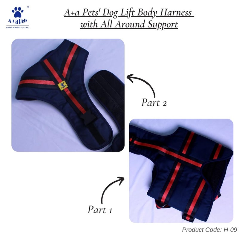 A+a Pets 'Dog Lift Full Body Support Harness (XL-2XL) - Image 4