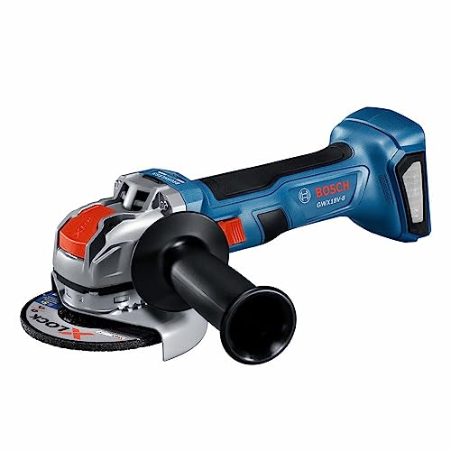Bosch GWX18V-8N 18V X-LOCK Brushless 4-1/2 In. Angle Grinder with Slide Switch (Bare Tool) - Image 1