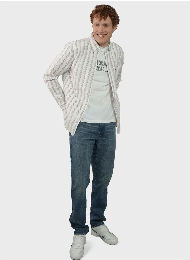 امريكان ايجل Straped Classic Fit Shirt