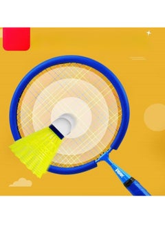 PEAK Children's Iron Alloy Badminton Racket With Edge Wrapped Design,Beginner Kindergarten Elementary School Student Parent-Child Ultra Light Double Racket  - Image 4