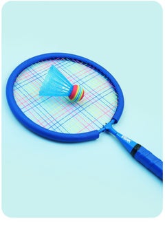 PEAK Children's Iron Alloy Badminton Racket With Edge Wrapped Design,Beginner Kindergarten Elementary School Student Parent-Child Ultra Light Double Racket  - Image 5