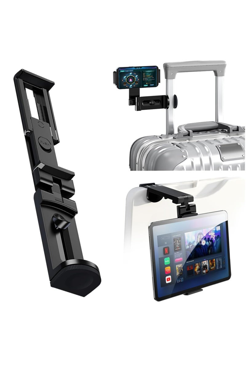 Oasisgalore Airplane Travel Tablet Phone Mount, Portable Airplane Phone Holder, Fits Devices 3.15" to 7.93” Width - Image 1