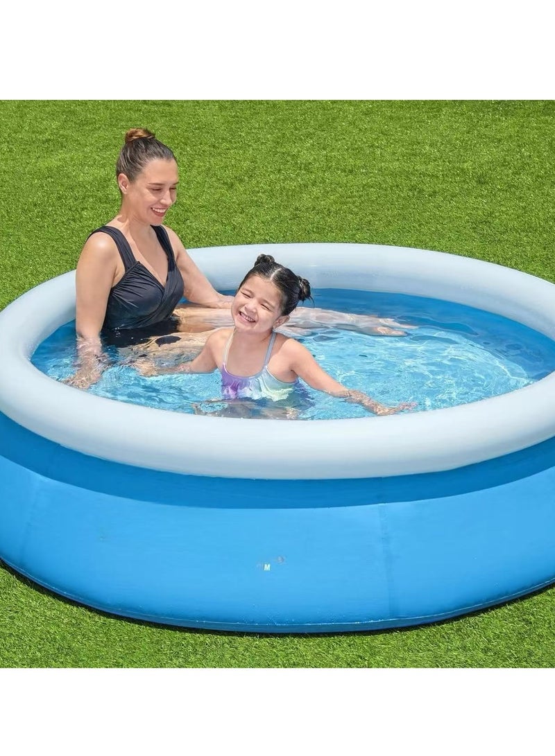Generic Swimming Pool for Kids Thickened Blow Up Pool Outdoor Inflatable Pool Paddling Pool for Toddlers Backyard Garden Summer Water Party ﻿  - Image 3