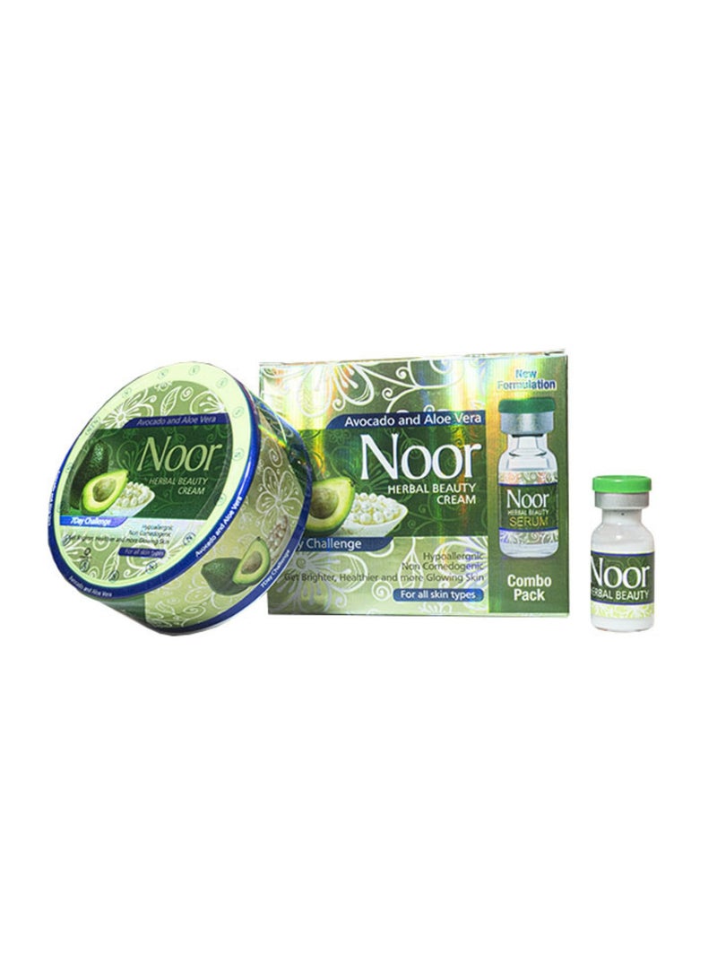 Noor Herbal Beauty Cream With Serum Combo Pack, 30 gm - Pack of 1 - Image 1