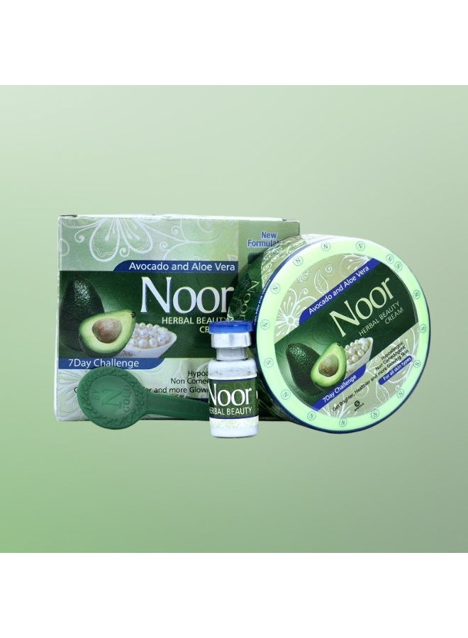 Noor Herbal Beauty Cream With Serum Combo Pack, 30 gm - Pack of 1 - Image 3