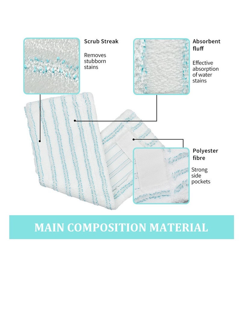 1-Piece Cloth Set Replacement for Leifheit Profi XL White  - Image 3