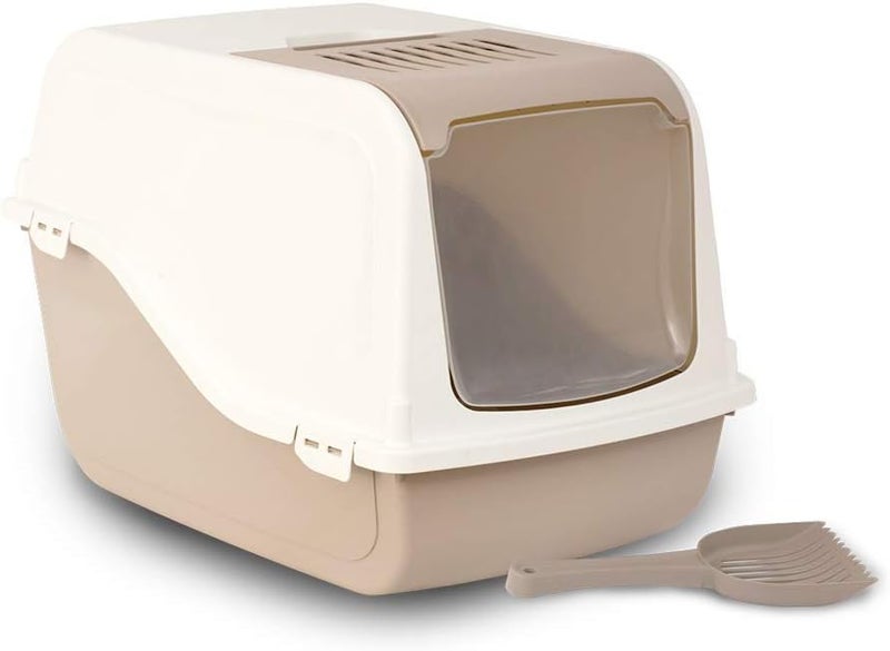 MP Bergamo Ariel Litter Box with Charcoal Filter - Assorted Colors - Image 3