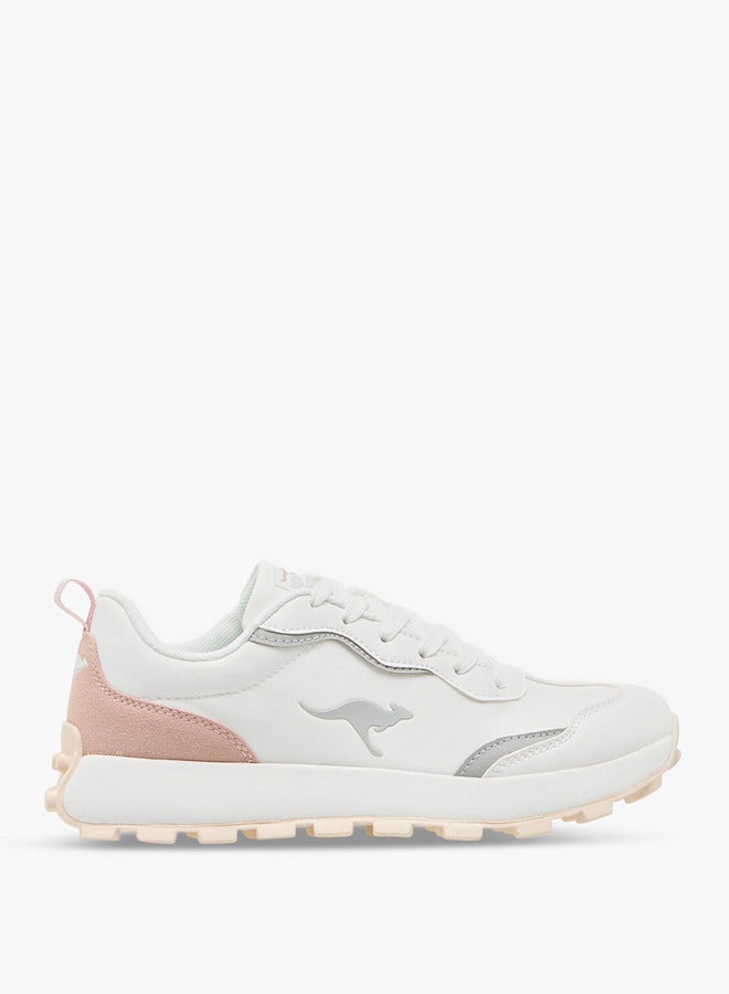 kangaROOS Women's Panelled Lace-Up Sports Shoes - Image 3