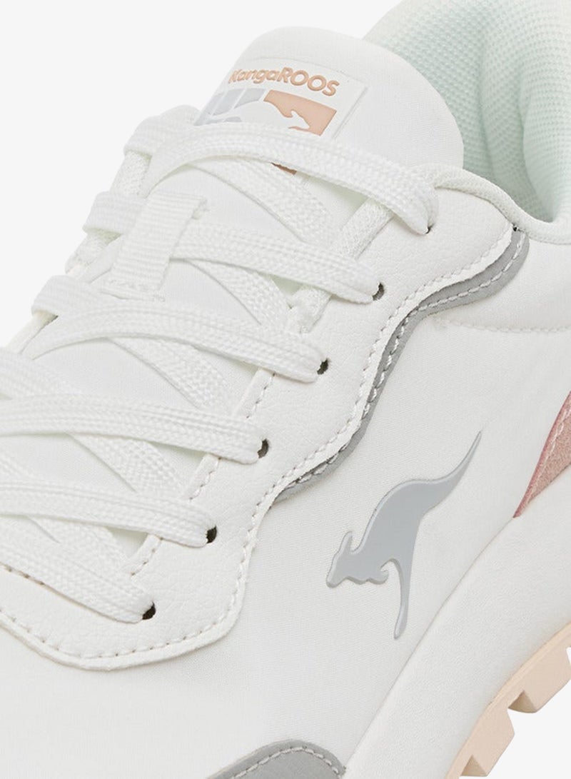 كانغاروس حذاء رياضي نسائي برباط بتصميم متباين - Image 4