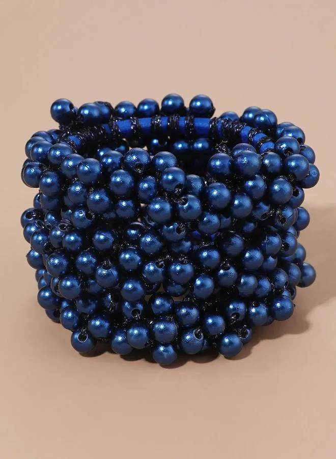 Take Two  Set of 3 - Beaded Hair Ties for Women | Best Price UAE
