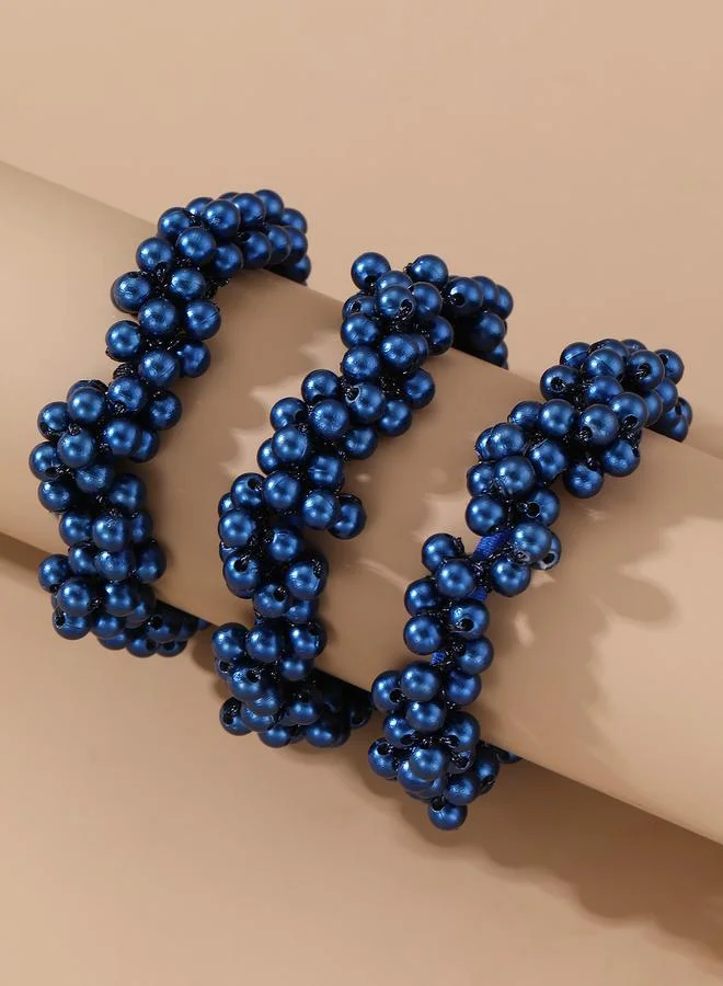 تايك تو Set of 3 - Beaded Hair Ties