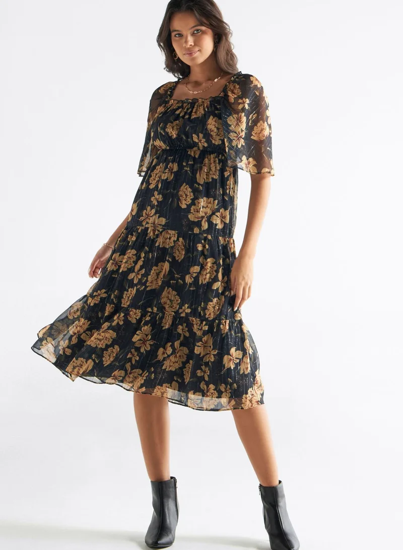 FAV Floral Chiffon Dress