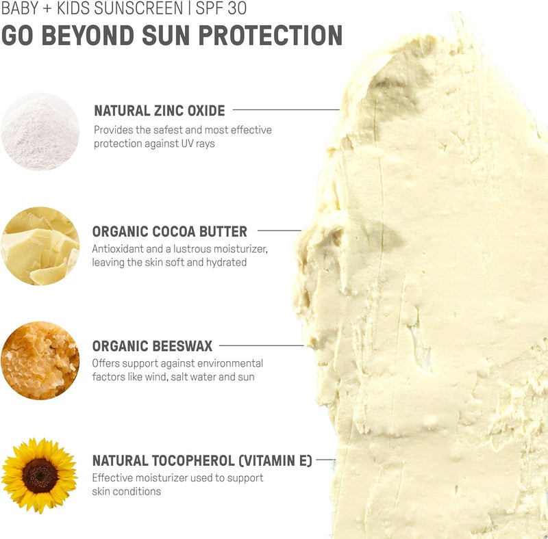 Raw Elements Baby + Kids SPF 30 Sunscreen Stick - Image 4