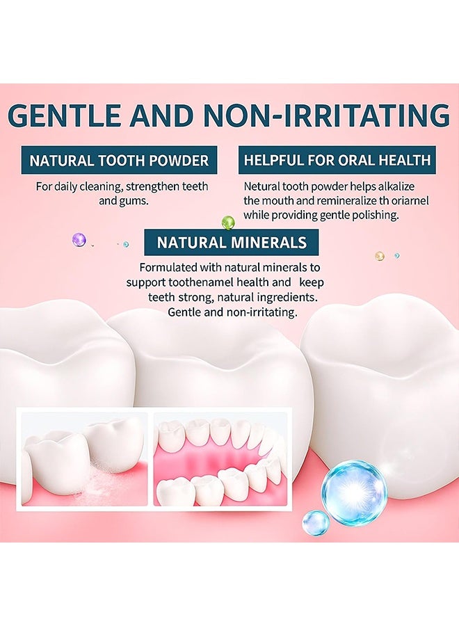 Feimuko Collagen Gum Collagen  Powder, Collagum Smile Strengthening Collagen Powder for Gums, Hydroxyapatite Toothpaste Care Powder Protect Gum for Teeth,50g - Image 2